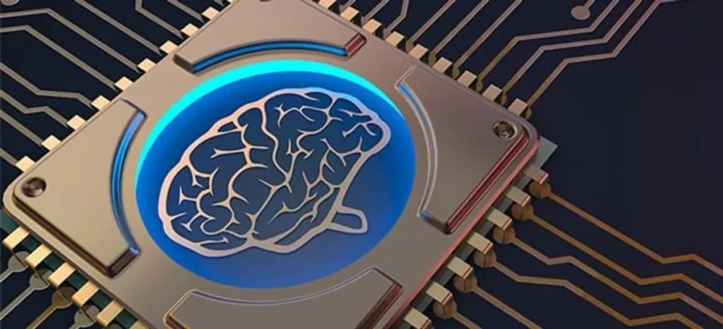 Novo chip Groq 3 LPU da Nvidia para inferência de IA em data center futurista.